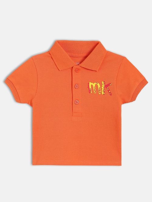 boys printed short sleeve polo t-shirt - 22107016 - Very Small Image - 1