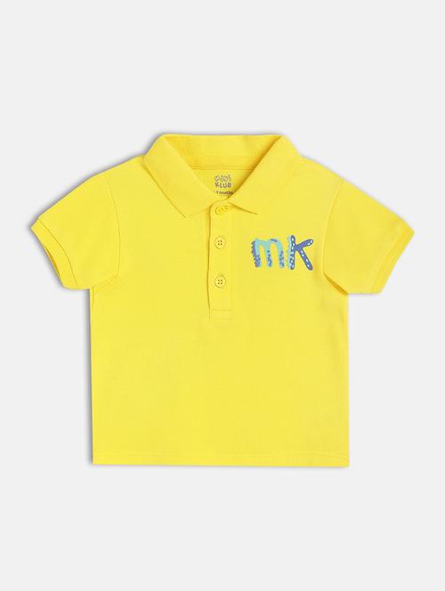 boys printed short sleeve polo t-shirt - 22107017 - Very Small Image - 1