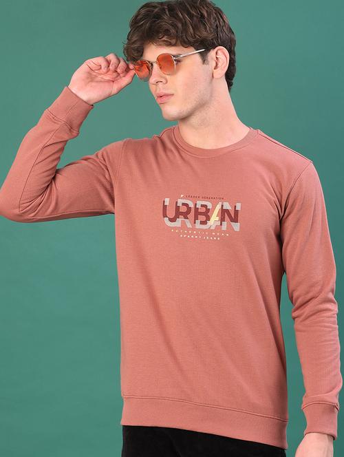 men printed long sleeve sweatshirt - 22107124 - Very Small Image - 1