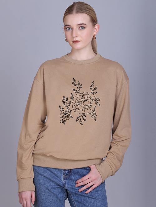 women printed long sleeve sweatshirt - 22107438 - Very Small Image - 1