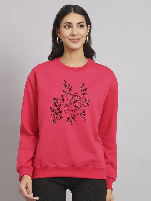 women printed long sleeve sweatshirt - 22107472 - Very Small Image - 1