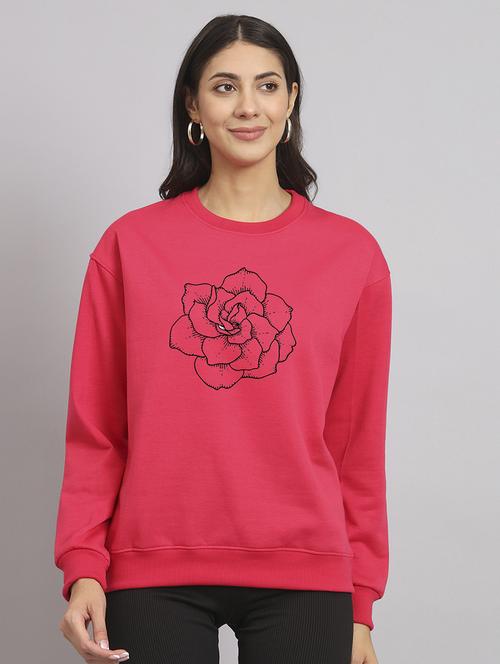 women printed long sleeve sweatshirt - 22107473 - Very Small Image - 1