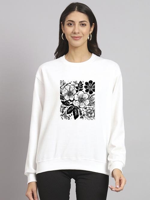 women printed long sleeve sweatshirt - 22107493 - Very Small Image - 1