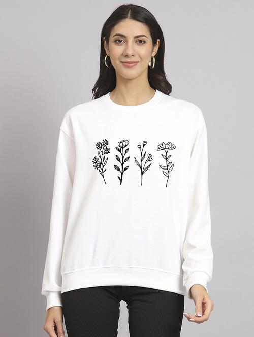 women printed long sleeve sweatshirt - 22107494 - Very Small Image - 1