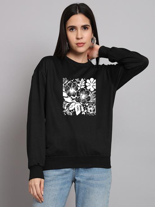 women printed long sleeve sweatshirt - 22107541 - Very Small Image - 1