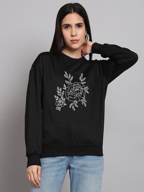 women printed long sleeve sweatshirt - 22107542 - Very Small Image - 1