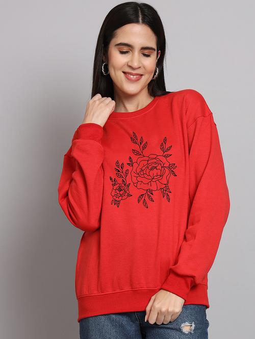 women printed long sleeve sweatshirt - 22107548 - Very Small Image - 1