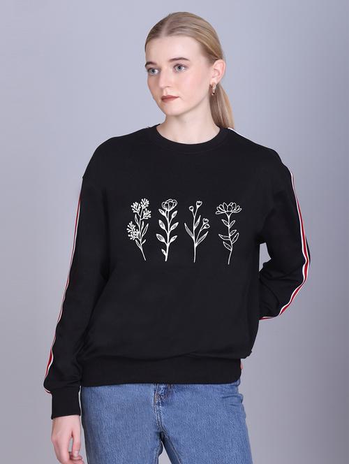 women printed long sleeve sweatshirt - 22107556 - Very Small Image - 1
