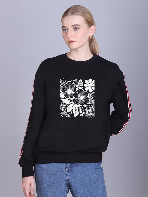 women printed long sleeve sweatshirt - 22107557 - Very Small Image - 1