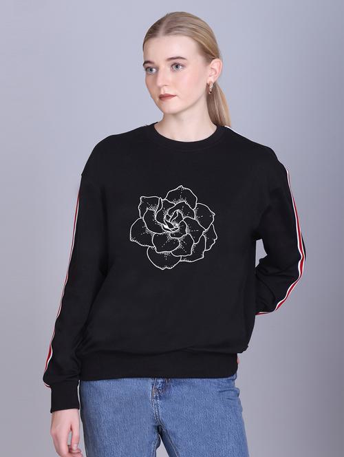 women printed long sleeve sweatshirt - 22107559 - Very Small Image - 1