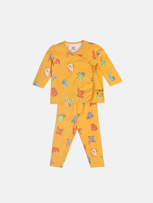 girls printed top & trouser co-ord set - 22108195 - Very Small Image - 1