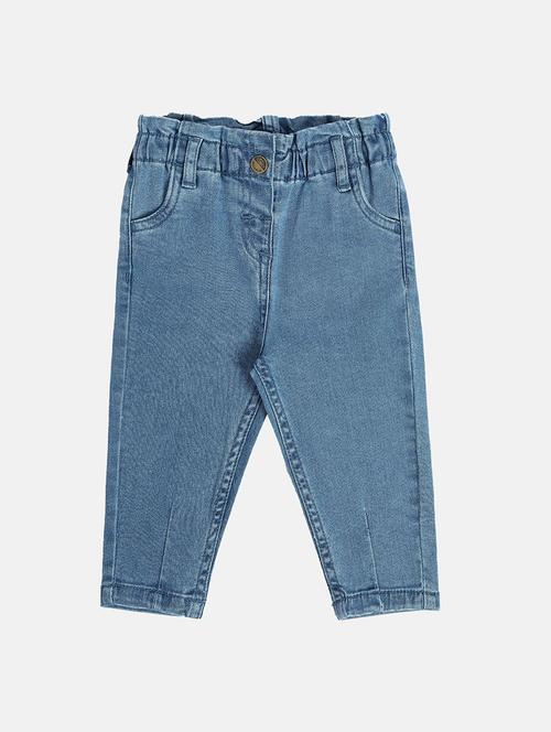 girls plain mid rise slim fit jeans - 22108261 - Very Small Image - 1