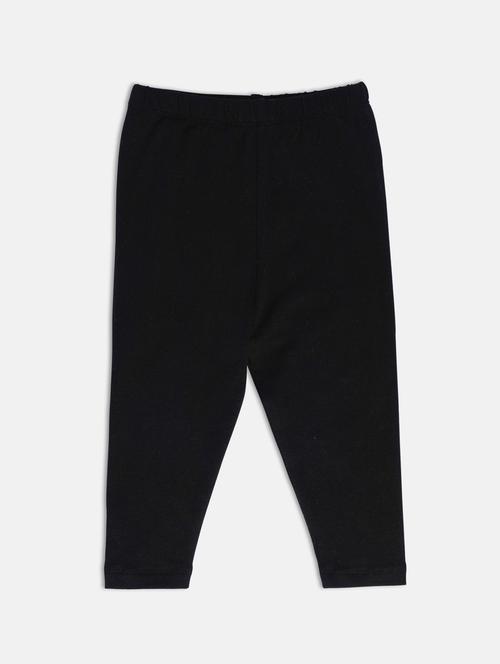 girls solid mid rise legging - 22108286 - Very Small Image - 1