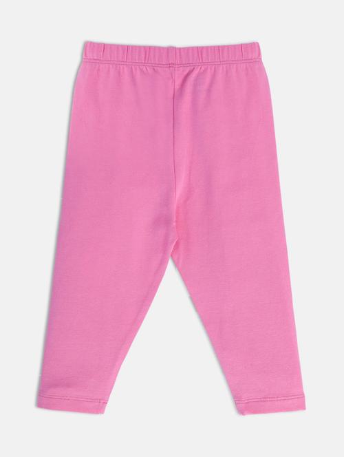 girls solid mid rise legging - 22108291 - Very Small Image - 1