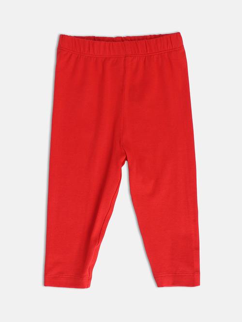 girls solid mid rise legging - 22108292 - Very Small Image - 1