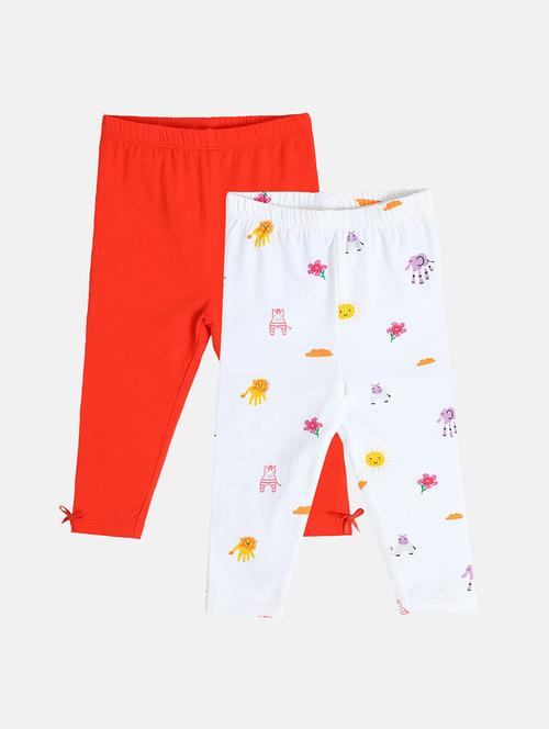 multi colored cotton legging - 22108309 - Very Small Image - 1