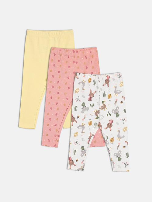 multi colored cotton legging - 22108325 - Very Small Image - 1