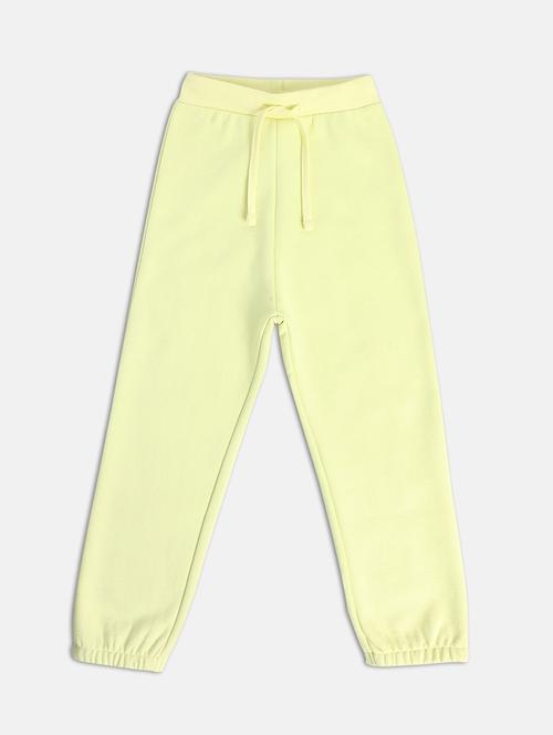 girls plain mid rise jogger - 22108391 - Very Small Image - 1