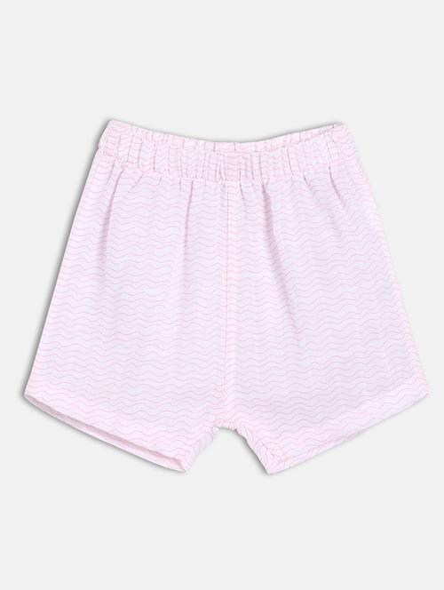 girls pack of 2 printed mid rise shorts - 22108431 - Very Small Image - 1