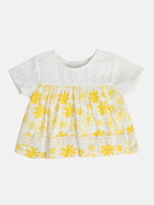 girls printed short sleeve top - 22108515 - Very Small Image - 1
