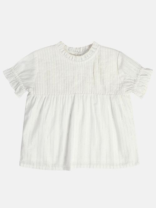 girls solid short sleeve top - 22108528 - Very Small Image - 1