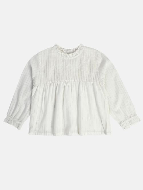 girls solid long sleeve top - 22108529 - Very Small Image - 1