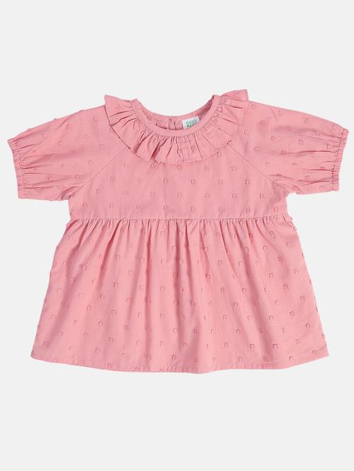 girls self designed puff sleeve top - 22108537 - Very Small Image - 1