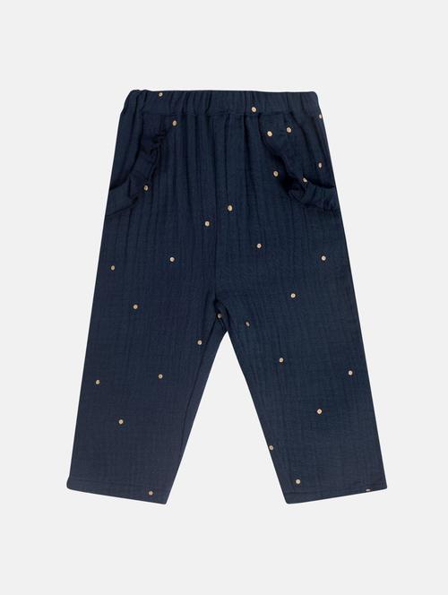 girls printed mid rise trouser - 22108561 - Very Small Image - 1