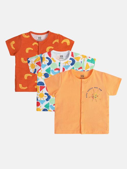 boys pack of 3 printed t-shirt - 22108658 - Very Small Image - 1