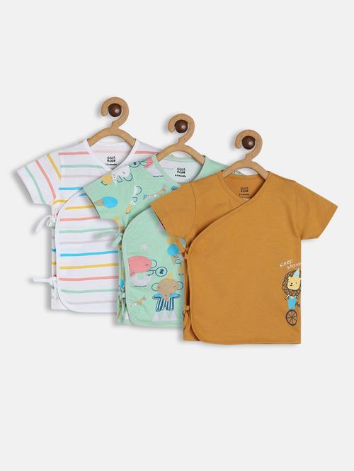 kids pack of 3 printed t-shirt - 22108703 - Very Small Image - 1