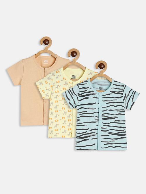 kids pack of 3 printed t-shirt - 22108705 - Very Small Image - 1
