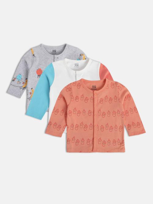 kids pack of 3 printed t-shirt - 22108708 - Very Small Image - 1