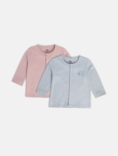 kids pack of 2 long sleeve t-shirt - 22108711 - Very Small Image - 1