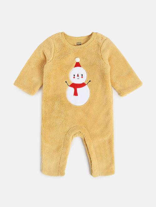 kids printed round neck romper - 22108782 - Very Small Image - 1