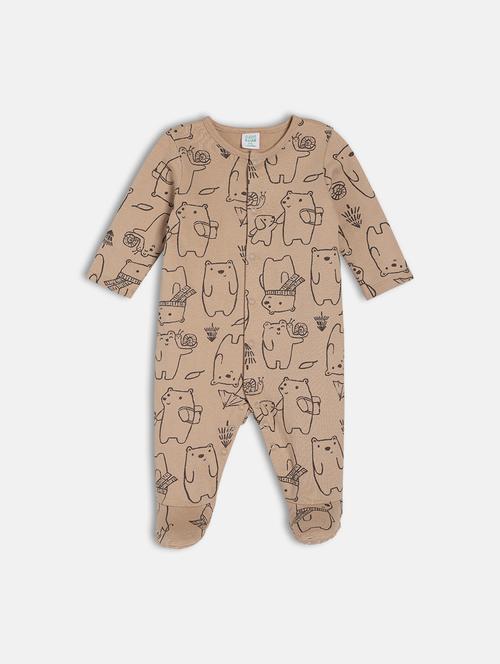 kids printed round neck onesies - 22108835 - Very Small Image - 1