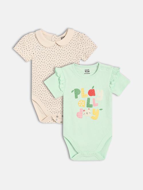 kids pack of 2 short sleeve onesies - 22108872 - Very Small Image - 1