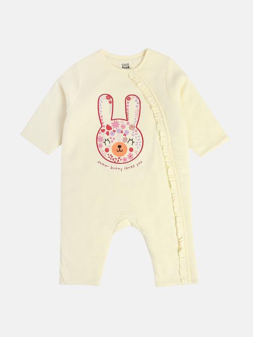 kids printed round neck romper - 22108904 - Very Small Image - 1