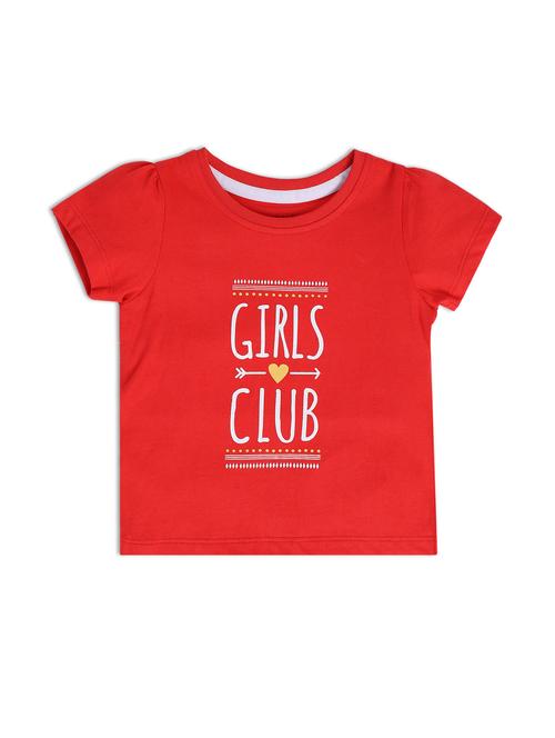 girls printed short sleeve tee - 22109192 - Very Small Image - 1