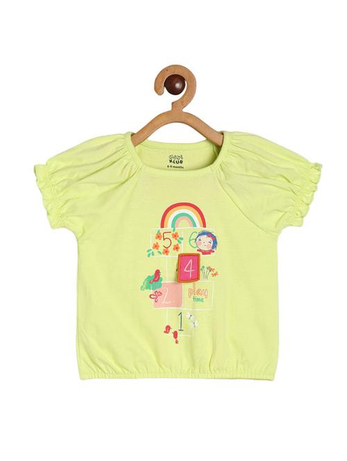 girls printed short sleeve tee - 22109204 - Very Small Image - 1