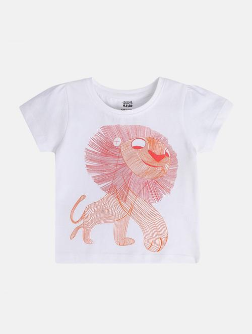 girls printed short sleeve tee - 22109214 - Very Small Image - 1