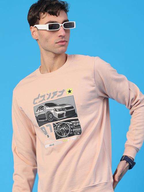 men printed long sleeve sweatshirt - 22110571 - Very Small Image - 1