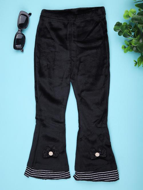 girls solid mid rise pyjama - 22131491 - Very Small Image - 1