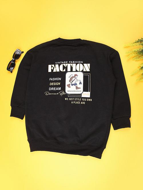 boys typographic long sleeve sweatshirt - 22139135 - Very Small Image - 1