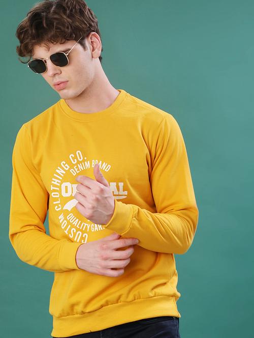 men printed long sleeve sweatshirt - 22139167 - Very Small Image - 1