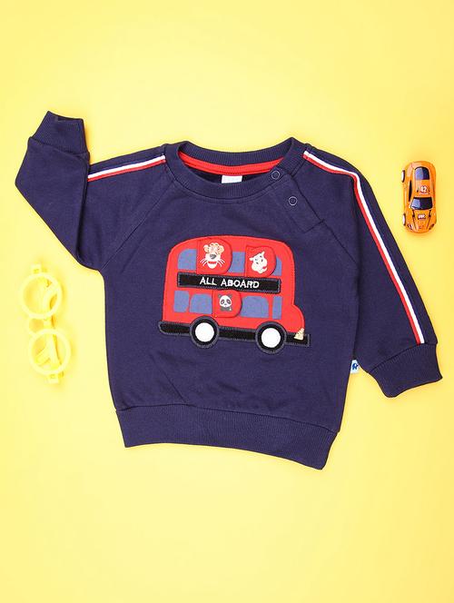 boys printed long sleeve sweatshirt - 22139193 - Very Small Image - 1