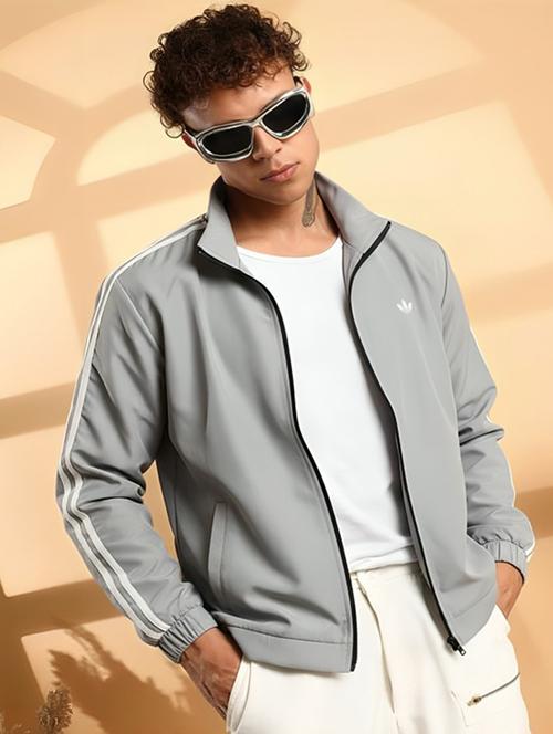 men taped long sleeve lightweight bomber jacket - 22143680 - Very Small Image - 1