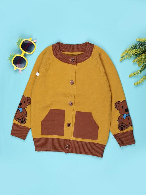 boys color block long sleeve sweater - 22155261 - Very Small Image - 1