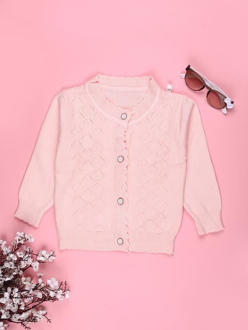 girls self designed long sleeve cardigan - 22155394 - Very Small Image - 1