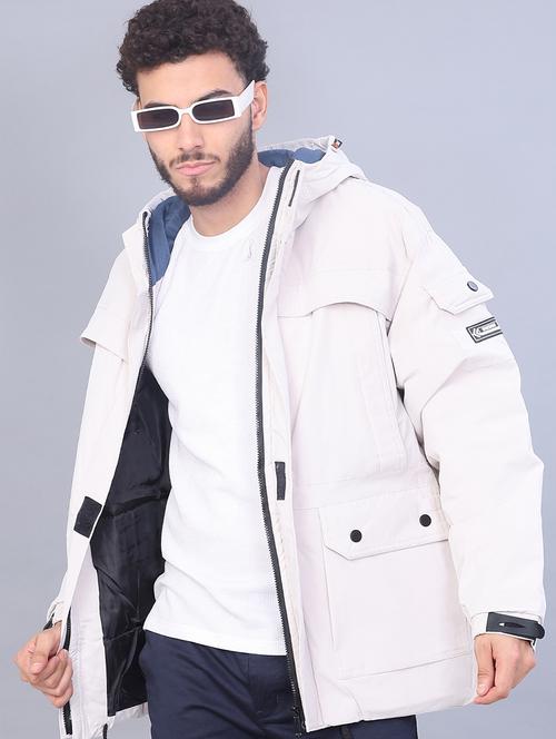 men solid long sleeve lightweight bomber jacket - 22156007 - Very Small Image - 1