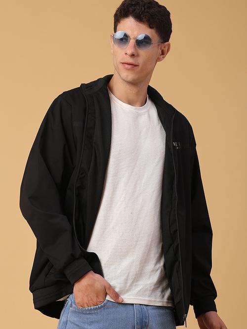 men solid long sleeve bomber jacket - 22156798 - Very Small Image - 1